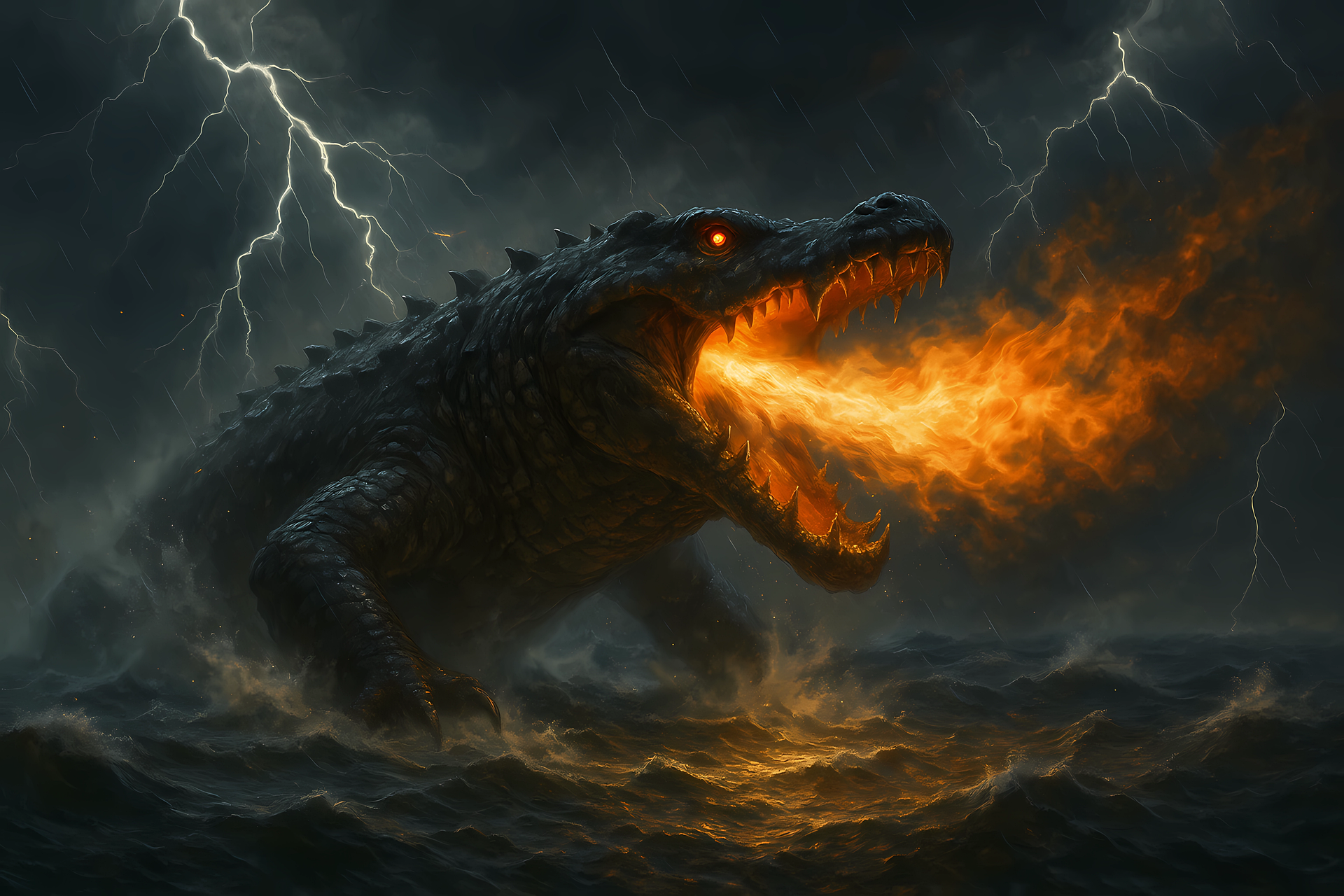 Левиафан: морское чудовище, демон зависти и символ первозданного хаоса