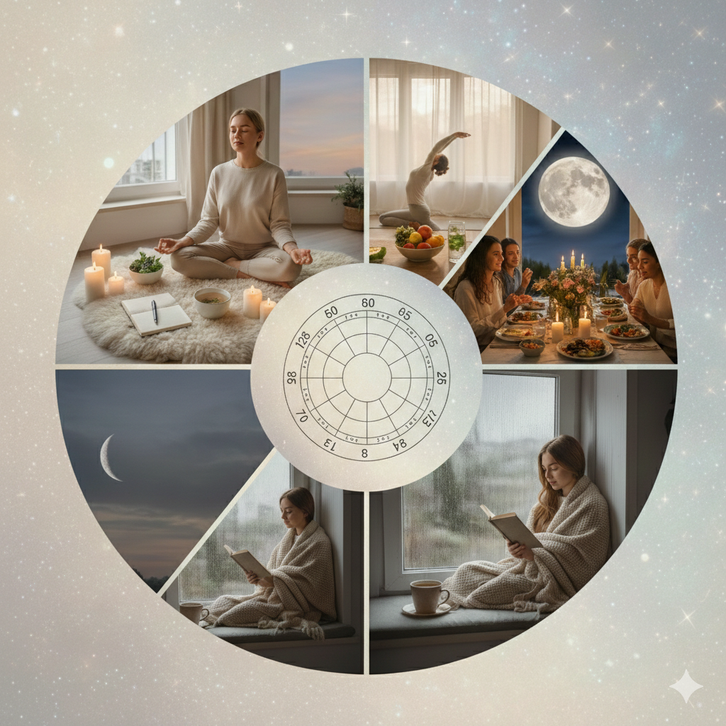 Мягкая аскеза: Как синхронизировать ограничения с фазами Луны